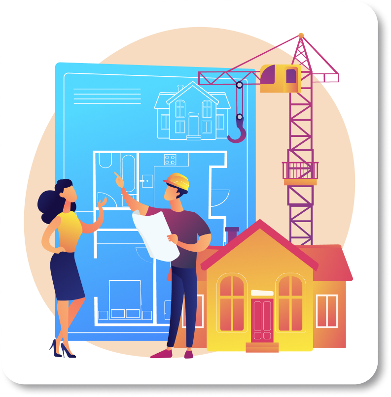 Architect commission illustration