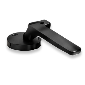 Black hardware handle